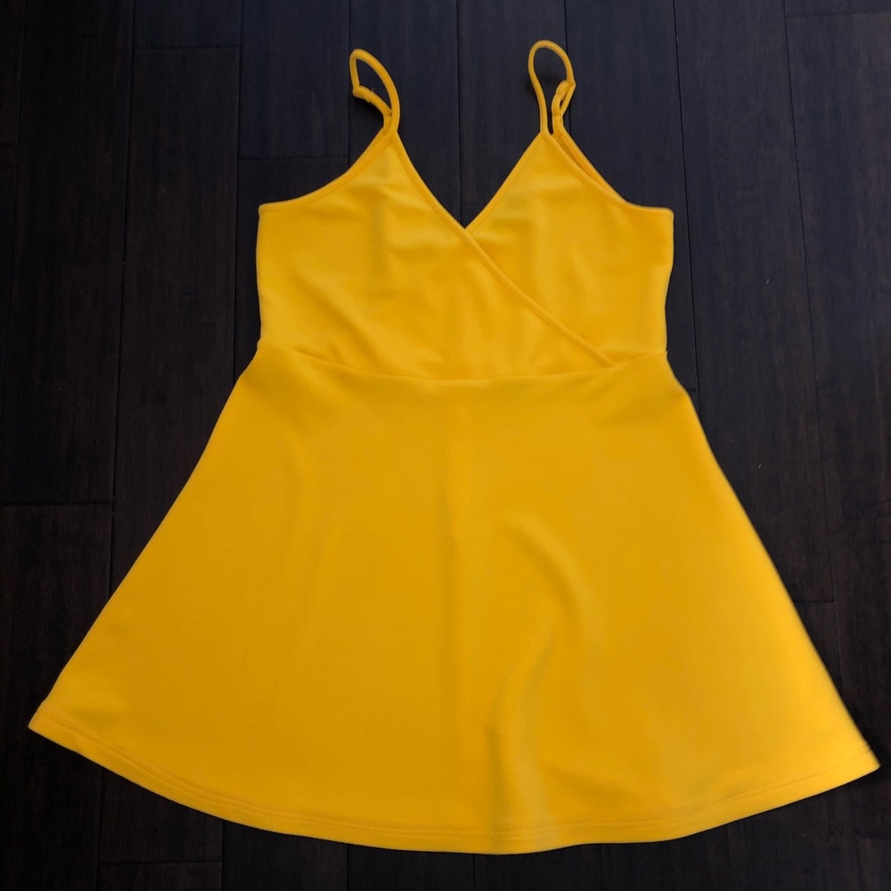 SHEIN Plus Surplice Wrap Cami Dress